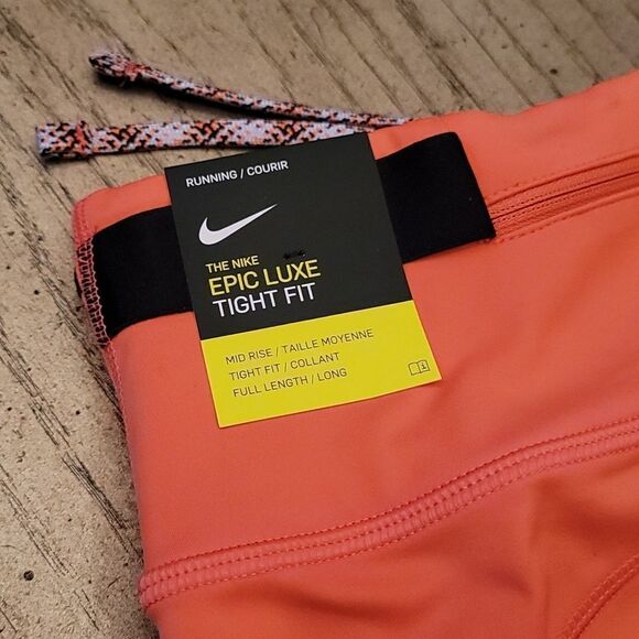 Nike Epic Luxe Women's mid rise trail running legging NWT size S🧡 - Picture 11 of 12